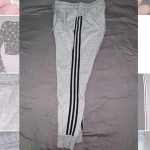 Adidas grey joggers